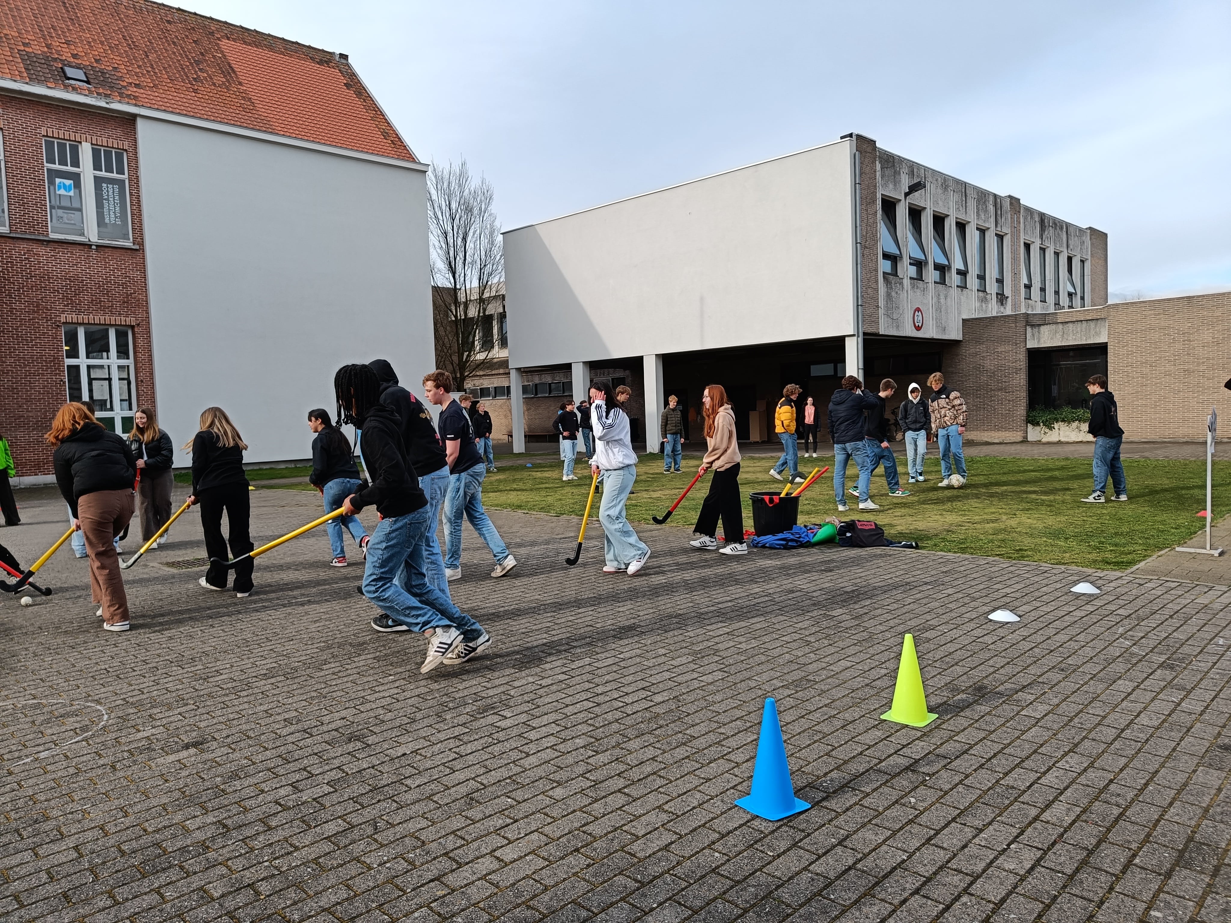 Sport op wilgenplein